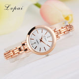 Lvpai Brand Luxury Women Bracelet Watches Fashion Women Dress Wristwatch Ladies Quartz Sport Rose Gold Watch Dropshiping LP025