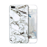 Luxury Marble Pattern i 8 Phone Case For iPhone 8 Plus Case For iPhone8 Plus Black Phone Accessories Coque X 7 Plus 6 6S 5 S SE