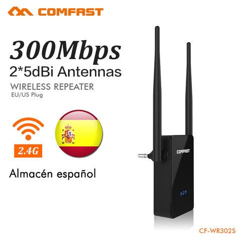 COMFAST Wireless Wifi Repeater 300Mbps 802.11n/b/g Network Wifi Extender Signal Amplifier Signal Booster Repetidor CF-WR302S
