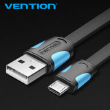 Vention Micro USB2.0 Cable For Mobile Phone Charging Cable Super Charger 1.5m 1m USB Data Sync Cable For Samsung Android Cable