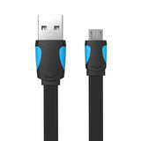 Vention Micro USB2.0 Cable For Mobile Phone Charging Cable Super Charger 1.5m 1m USB Data Sync Cable For Samsung Android Cable