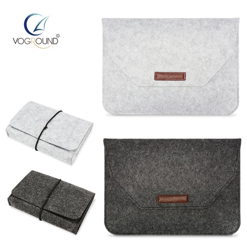 VOGROUND Notebook Sleeve Bag Case For Apple Macbook Air Pro Retina 11 12 13 15 Laptop Anti-scratch Cover For Mac book 13.3 inch