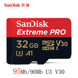 SanDisk 100MB/S 64G Memory Card 256GB 128GB 64GB 32GB 16GB U3/U1 Class 10 Micro SD Card SDXC SDHC microsd Flash TF Card