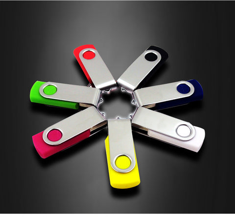 HOT! Pen Drive 64GB Pendrive 32GB 16GB USB Flash Drive Metal 4GB High Speed 128GB USB Stick Real Capacity USB 2.0 Free Shipping