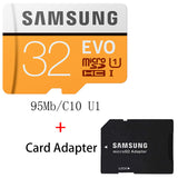 SAMSUNG 100Mb/s Microsd Card 128GB 64GB 32GB 256GB Memory Card Class10 U3 Flash TF Micro SD Card for Phone with Mini SDHC SDXC