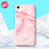 AKI Marble Phone Case for iPhone 6s 6 Plus Case Glossy Soft TPU Cover for iPhone X iPhone 8 Plus iPhone 7 Plus Case