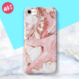 AKI Marble Phone Case for iPhone 6s 6 Plus Case Glossy Soft TPU Cover for iPhone X iPhone 8 Plus iPhone 7 Plus Case