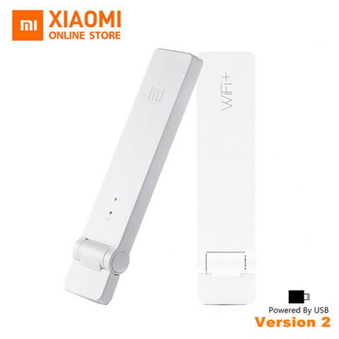 Original Xiaomi WiFi Mi Amplifier 2 Wireless Wi-Fi Repeater 2 Network Router Extender Antenna Wifi Repitidor Signal Extender 2