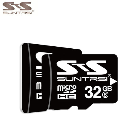 Suntrsi Microsd 4g 8gb Memory Card Class 6 Micro SD Card 16gb Black Microsd TF Card 32gb  for Phone Camera Original Micro sd