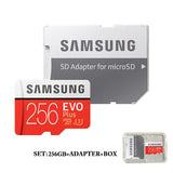 SAMSUNG EVO Plus Memory Card 8GB/32GB/SDHC 64GB/128GB/256GB/SDXC Micro SD TF Card Class10 Microsd C10 UHS-1 Cards  100% Original