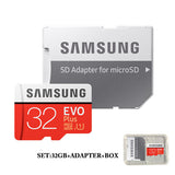 SAMSUNG EVO Plus Memory Card 8GB/32GB/SDHC 64GB/128GB/256GB/SDXC Micro SD TF Card Class10 Microsd C10 UHS-1 Cards  100% Original