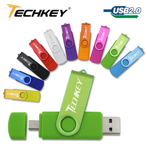 USB Flash Drive pen drive Smart Phone 4GB 8GB 16GB 32GB 64GB OTG pendrive external storage micro usb memory stick for Samsung
