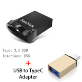 SanDisk USB 3.0 3.1 Flash Drive 128GB 64GB 32GB 16GB 130MBS ULTRA FLAIR Memory Stick Pen Drives Pendrive Flashdisk U Disk for PC