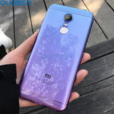 Gradient Color Silicone Cases For Xiaomi Mi A1 5X 6 Max 2 Mix 2 Redmi 4 Pro 4A 4X Note 4 4X 5A Prime 5 Plus Phone Cover Shell