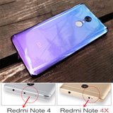 Gradient Color Silicone Cases For Xiaomi Mi A1 5X 6 Max 2 Mix 2 Redmi 4 Pro 4A 4X Note 4 4X 5A Prime 5 Plus Phone Cover Shell