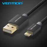 Vention Micro USB Fast Charger Cable 5m3m2m USB Data Cable Mobile Phone Cable for Samsung Galaxy S4 HTC Smart Phone  LG Android