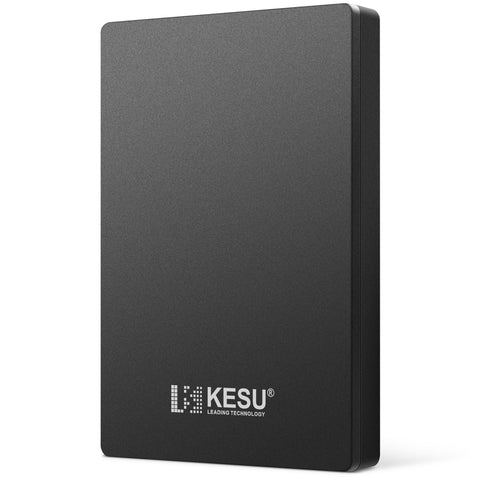 KESU 2.5 Inch External Hard Drive 160GB  USB 3.0 HDD Portable External HD Hard Disk for Desktop Laptop Server Black/Blue/Red