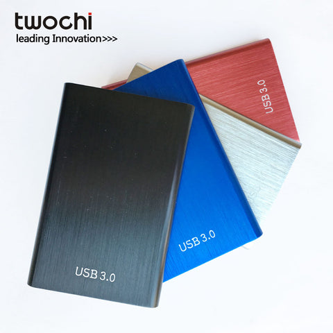 twochi Metal Colorful HDD 2.5'' 80GB 120GB 160GB 250GB 320GB 500GB external hard drive USB3.0 hd Storage Devices hard disk