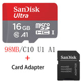 SanDisk 100Mb/s Micro SD card 16GB 32GB 64GB 128GB 256GB Class 10 U3/U1 microSD TF card Flash TF Card Memory Card for Computer