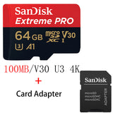 SanDisk 100Mb/s Micro SD card 16GB 32GB 64GB 128GB 256GB Class 10 U3/U1 microSD TF card Flash TF Card Memory Card for Computer