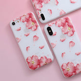 SoCouple Relief TPU case For iphone 7 8 7/8 plus 5 5s SE Case Ultra-thin Scrub Silicone Phone Cases For iphone 6 6S Plus X