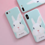 SoCouple Relief TPU case For iphone 7 8 7/8 plus 5 5s SE Case Ultra-thin Scrub Silicone Phone Cases For iphone 6 6S Plus X