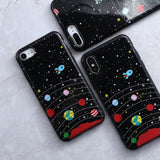 SoCouple For iphone 5s 5 SE 6 6s 8 6/7/8 plus X Granite Scrub Marble Stone image Painted Silicone Phone Case For iphone 7 case