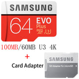 SAMSUNG Microsd Card 128GB 64GB 32GB 16GB 8GB 256GB 100Mb/s Micro SD Memory Card Flash TF Card for Phone Class10 SDHC SDXC