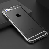 SIXEVE Super Shockproof Clear Soft Case for iPhone 6 s 6S 7 8 Plus 6Plus 6SPlus 7Plus 8Plus Silicon Luxury Cell Phone Back Cover