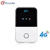 TIANJIE 4G Wifi Router mini router 3G 4G Lte Wireless Portable Pocket wi fi Mobile Hotspot Car Wi-fi Router With Sim Card Slot