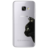 Coque For Samsung Galaxy S5 S6 S7 Edge S8 S9 Plus A3 A5 A8 2016 2017 2018 prime J1 J2 J3 J5 J7 Case TPU Silicon Cover Cat Note 8