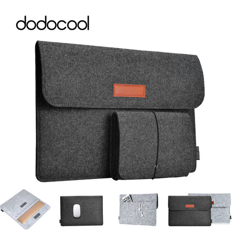 dodocool Soft Sleeve Laptop Bag Case For Apple Macbook Air Pro Retina 11 12 13 Laptop Anti-scratch Cover For Mac book 13.3 inch