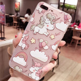 WeiFaJK Flower Pattern Case For iPhone 6 6s Case Soft Silicone Floral Protect Soft Full Cover For iPhone 7 8 Plus X Phone Cases