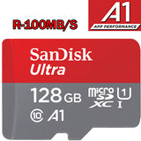 SanDisk micro sd 128GB 64GB 32GB 16GB 98mb/s TF usb flash memory card microsd  8GB/48MB/s class10 Original Product shipping