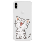 Cat Phone Case For iPhone X 8 4 4S 5 5S SE 5C 6 6S 7 Plus Silicon For Xiaomi Redmi 4 4A 3S 3 S Note 3 4 5A Pro Prime 4X Mi A1 5X