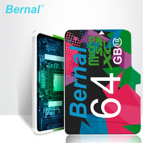 2018 Bernal micro sd card 64gb 128G Class10 cartao de memoria micro sd 8GB 16GB microsd 32GB mini sd card Memory card TF card