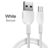 HOCO Micro USB Cable 2A Fast Charging Data Micro USB Cable for Xiaomi Samsung Android Microusb Charger 3m Mobile Phone Cables