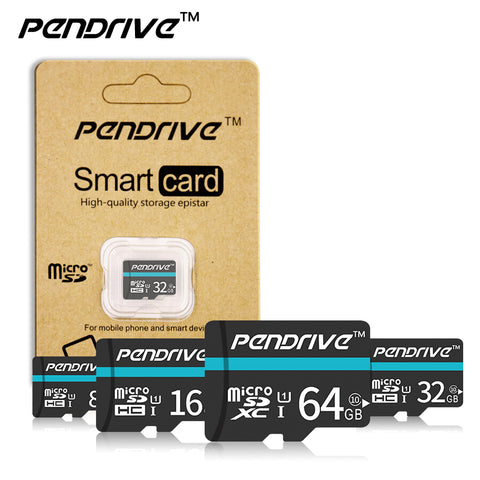 PENDRIVE Brand High Performance Micro SD Card for phone tablet Car DVR 8GB/16GB Micro SD 32GB 64GB/128GB Class6-10 Memory Card