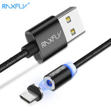 RAXFLY Micro USB Cable Magnetic Cable For Samsung S7 5V/2A Fast Charging Wire Magnet Charger Cord Microusb For HTC Xiaomi Huawei