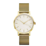 Fashion Women Crystal Stainless Steel Analog Quartz Wrist Watch Bracelet