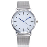 Fashion Women Crystal Stainless Steel Analog Quartz Wrist Watch Bracelet