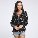 Sexy Top Women Chiffon Blouse