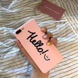 Cute Love Heart Print Back Cover For iPhone X 7 6 6S Plus 5 5S SE Phone Case Hard PC Cases Coque For iPhone 8 8 Plus