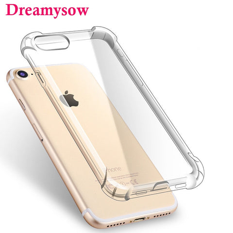 Ultra thin Clear Transparent TPU Silicone Case For iPhone XS MAX XR 6 7 6S Plus Protect Rubber Phone Case For iPhone 8 7 Plus