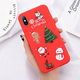 Lovebay Phone Case For iPhone 6 6s 7 8 Plus X XR XS Max Cute Cartoon Letter Deer Smiley Face Soft TPU For iPhone 5 5S SE Cover