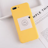 Lovebay Phone Case For iPhone 6 6s 7 8 Plus X XR XS Max Cute Cartoon Letter Deer Smiley Face Soft TPU For iPhone 5 5S SE Cover