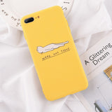 Lovebay Phone Case For iPhone 6 6s 7 8 Plus X XR XS Max Cute Cartoon Letter Deer Smiley Face Soft TPU For iPhone 5 5S SE Cover